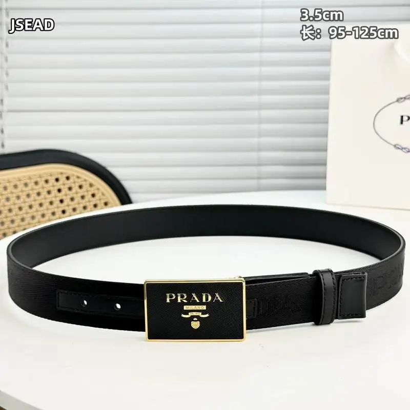 Prada belt 35mmX100-125cm 8L68